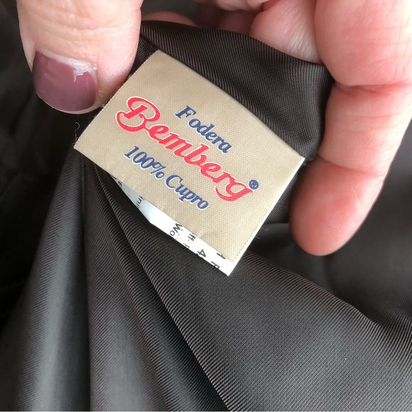 Cinzia Rocca pressed llama full length coat - Picture 12 of 15